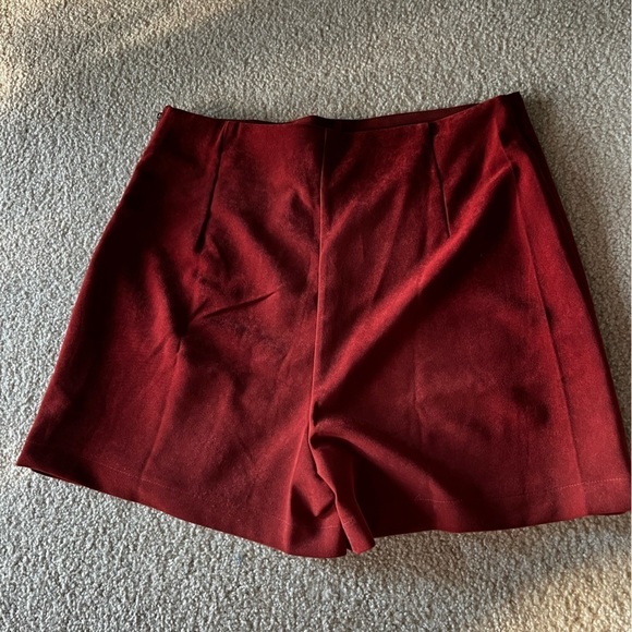 Entro red/burgundy skort - Picture 6 of 6